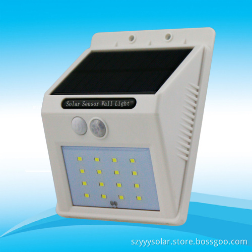 Solar Powered Sensor Heat Lamp Elegant Outdoor Lighting